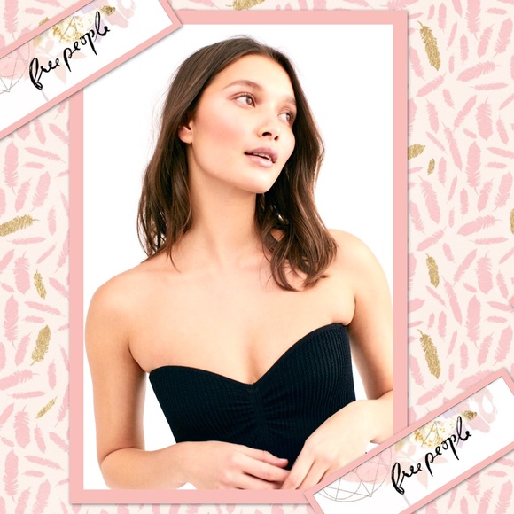 Free People Catch Up Bodysuit in Black - Picture 7 of 8